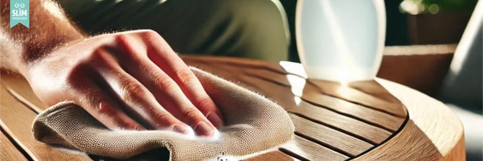 tuinmeubelen schoonmaken en onderhouden