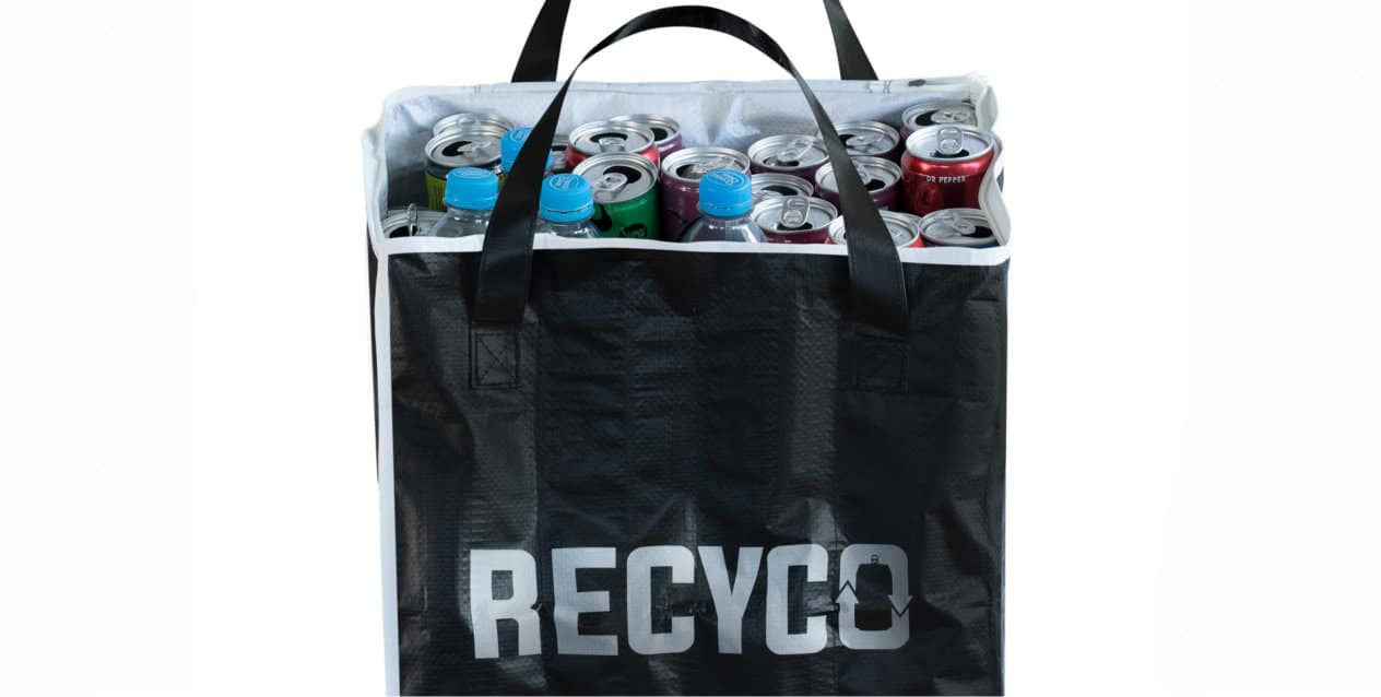 De recyco statiegeldtas