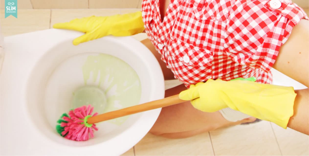 toilet schoonmaken