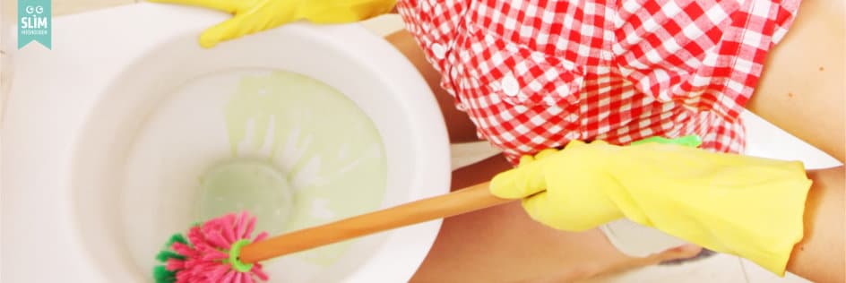 toilet schoonmaken