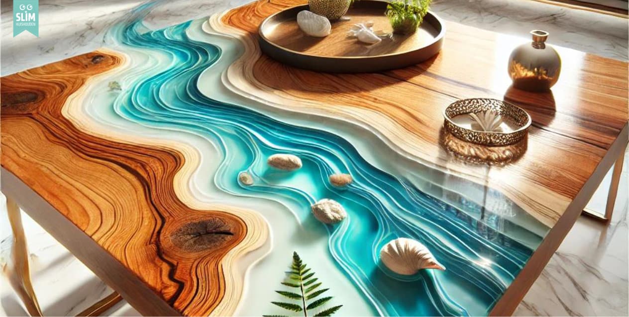Blog Epoxy ideeen 2025 EF 100 A_creative_depiction_of_epoxy_projects_showcasing Creatief aan de slag met epoxy