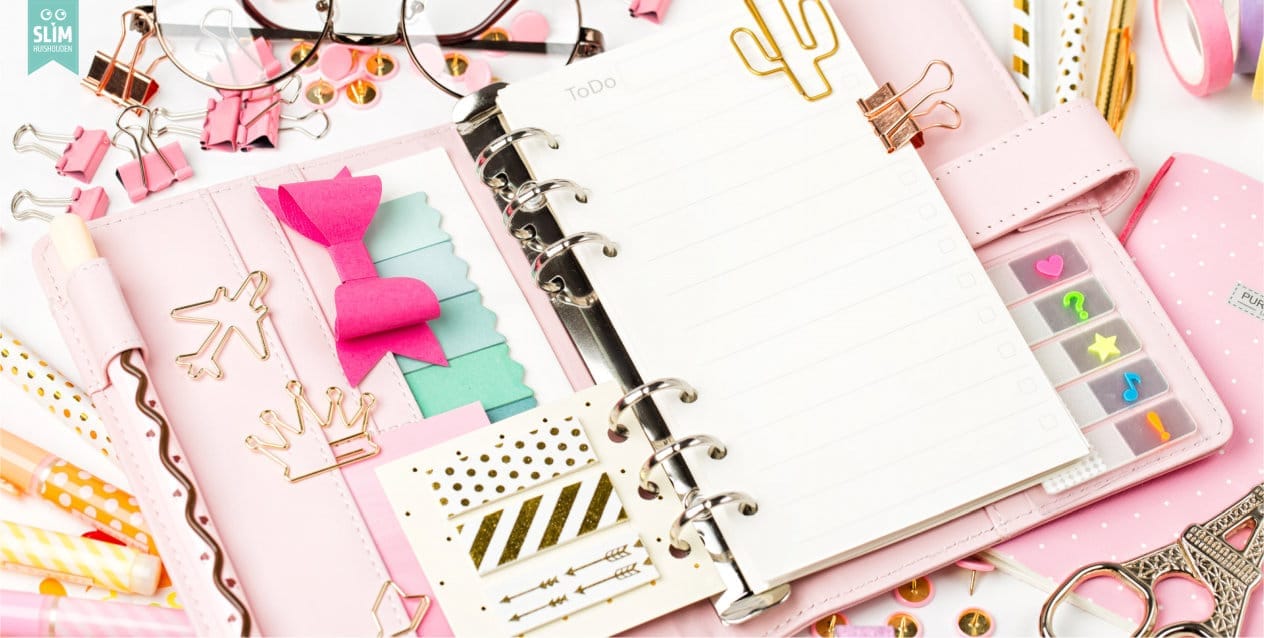 Planner met roze kast 2024 Shutterstock708995428 basisschema plus week 15