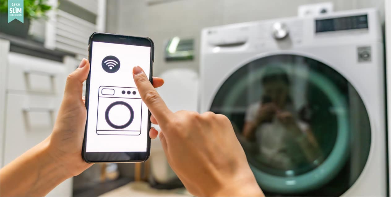 Moderne wasmachine bedienen met je smartphone | Slim Huishouden