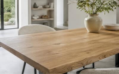 Diverse massief eiken tafelbladen voor elke ruimte