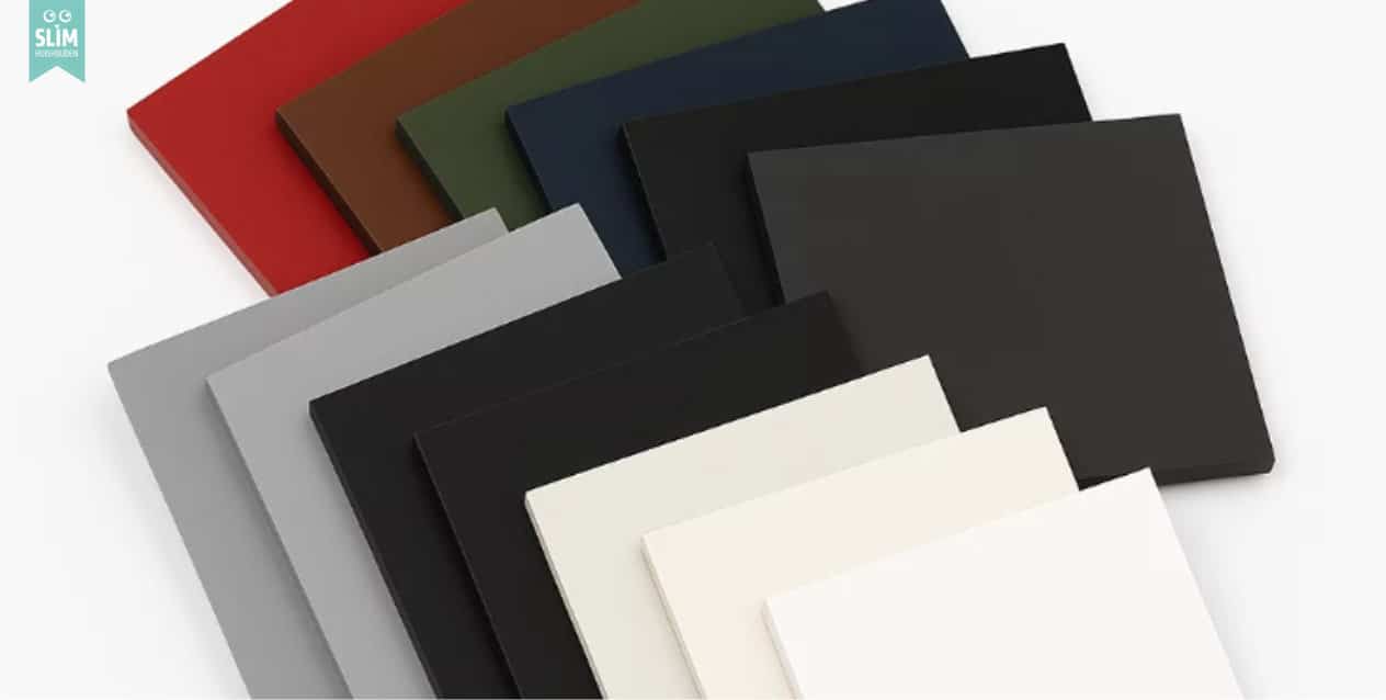 Verschillende kleuren  HPL platen